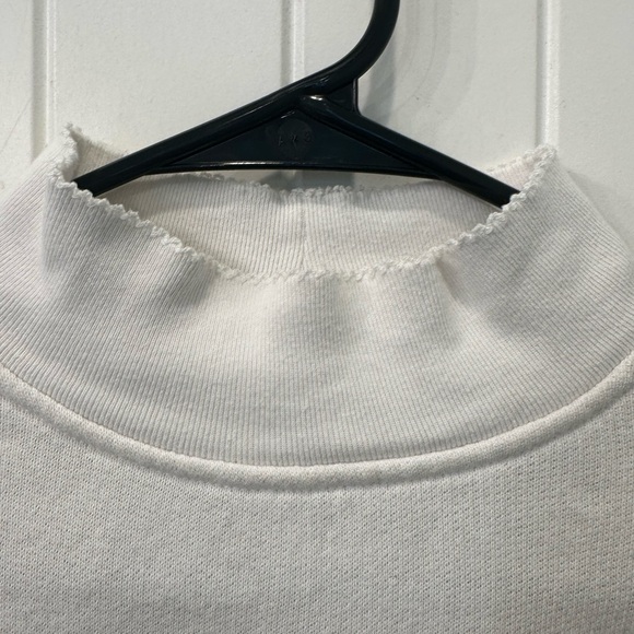 J.Crew Heritage Terry Mockneck Sweatshirt | Striped | Size S - Picture 4 of 7